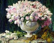 George Mosson Tulpen in einer Vase china oil painting artist